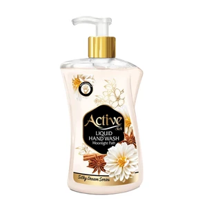 Жидкое мыло жемчужное, с соевым белком и витамином E 