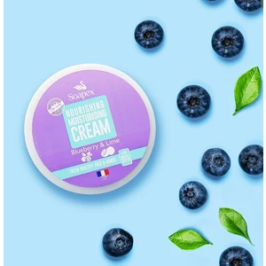 Soapex крем для рук и лица с экстрактом черники и лайма для ревитализации кожи